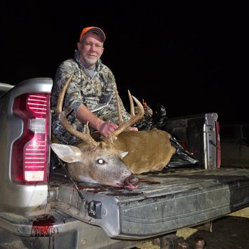 Daniel Cleckley with an awesome buck.